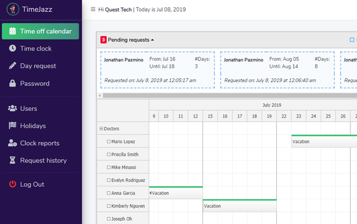 Certificates App screenshot